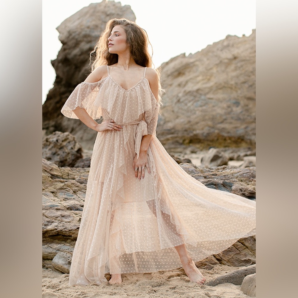 LAURYN DRESS IN RUST